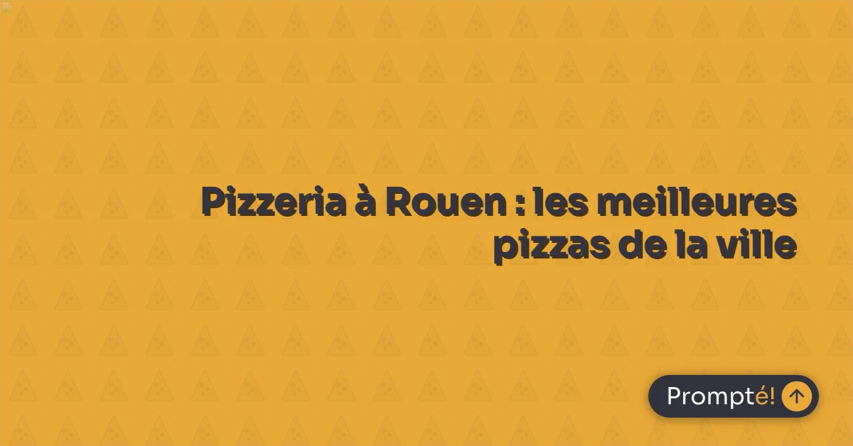 Pizzeria a Rouen - pizza napolitaine sortant du four a bois avec garnitures fraiches