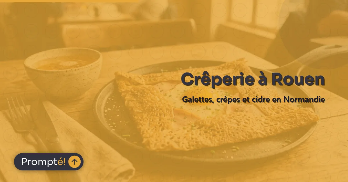 Creperie a Rouen : meilleures adresses pour galettes de sarrasin, crepes et cidre normand